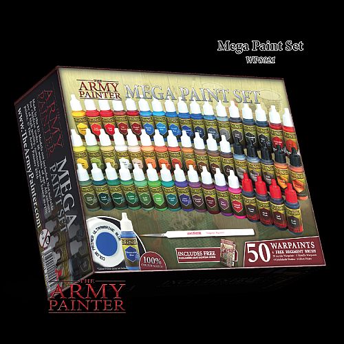 Army Painter  Warpaints Starter Set: Mega Paint Set Iii Wp8021