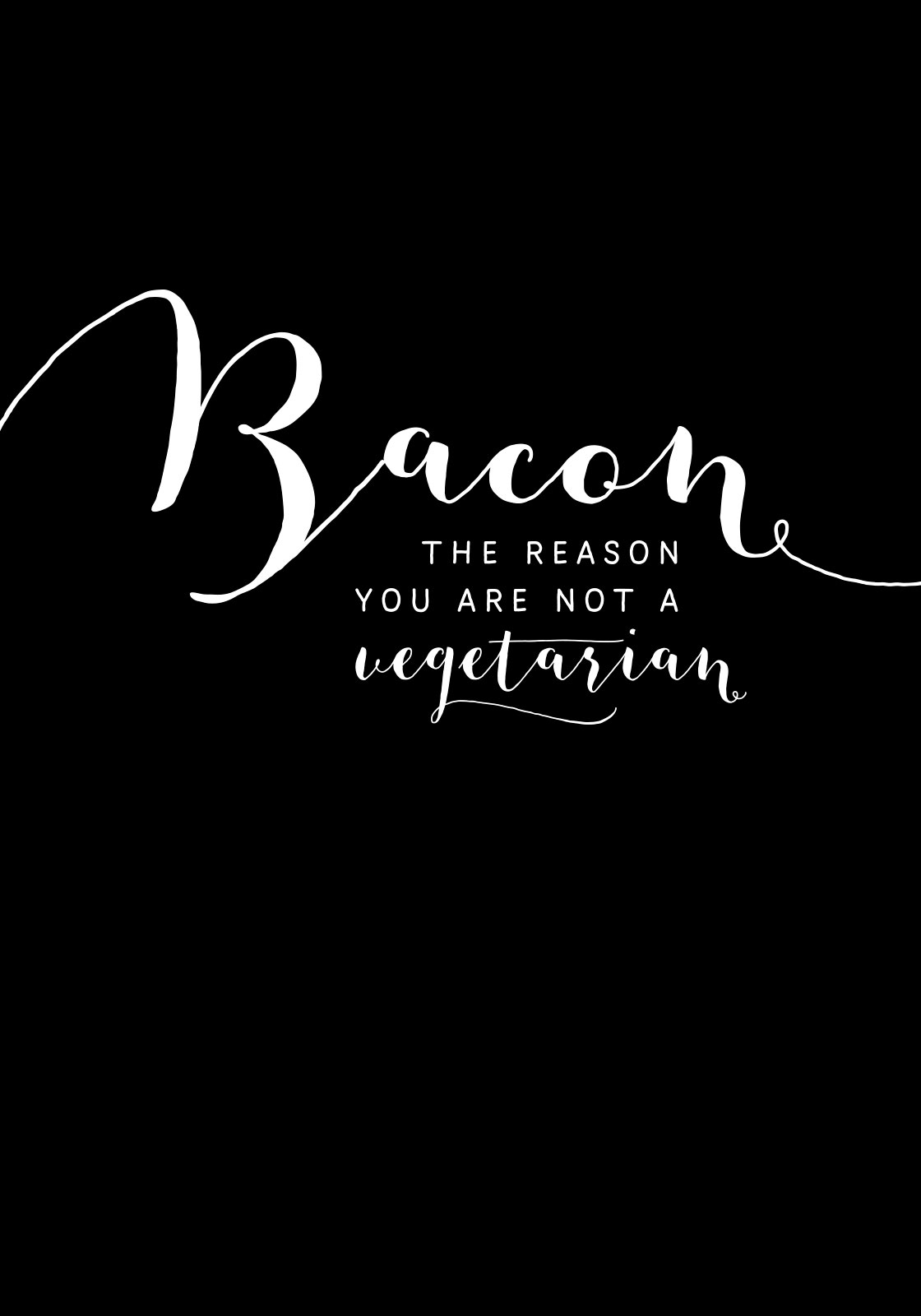 Bacon Kunstplakat fra Ten Valleys – Unik Indretning til Hjemmet