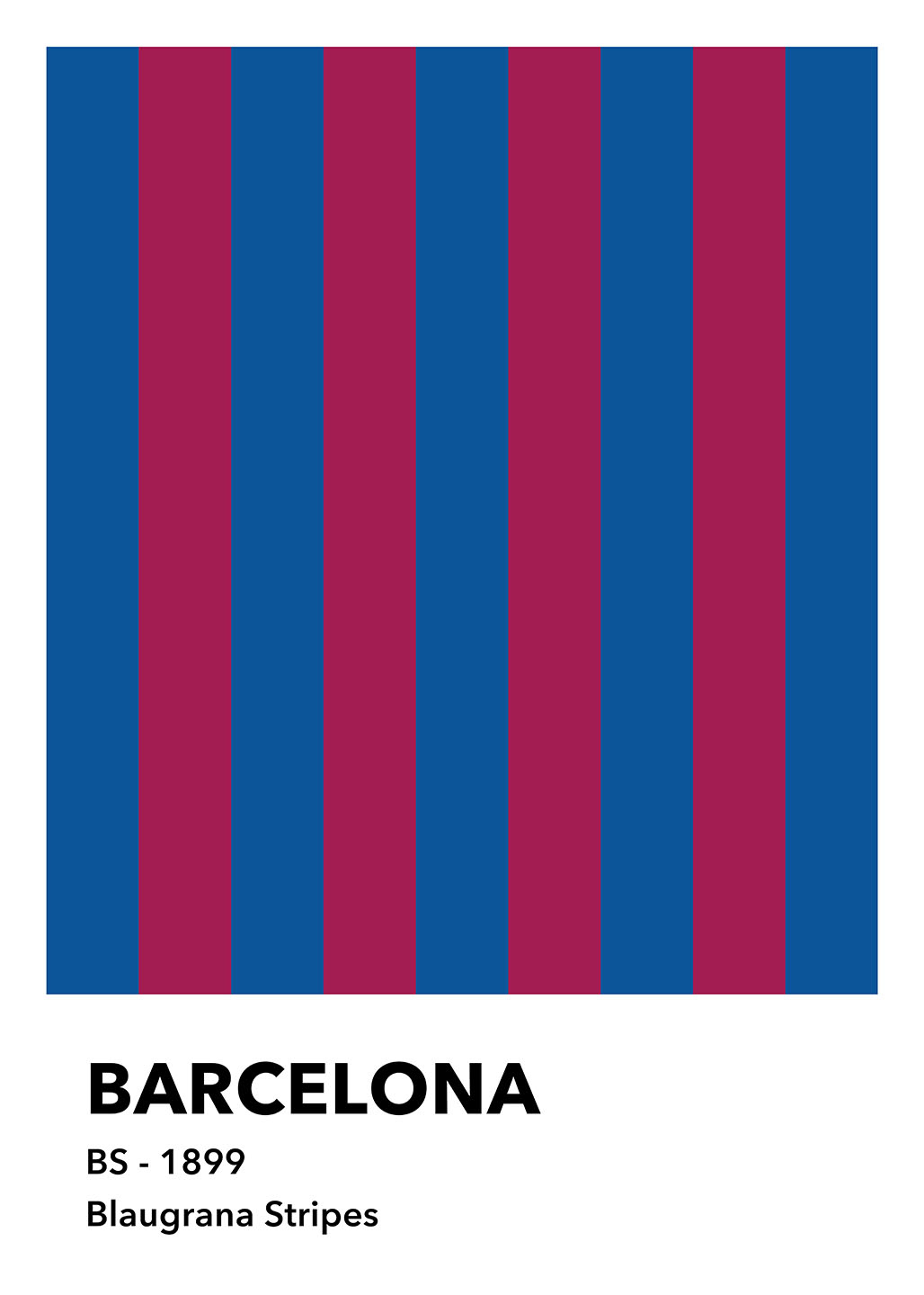 FC Barcelona Blaugrana Plakat - Uundgåelig for Fans!