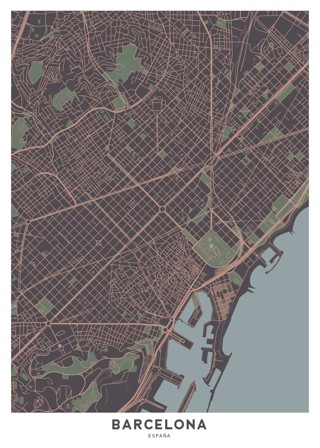 Barcelona Kort fra Illux – Udforsk byens skønhed!