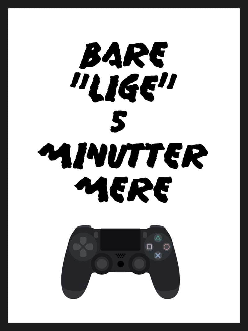 Gamer Plakat – Vis Din Passion for Gaming! Opgrader Dit Værelse