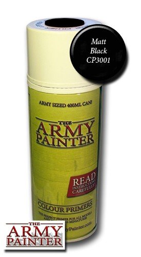Base Primer Spray - Mat Sort - Cp3001 fra The Army Painter