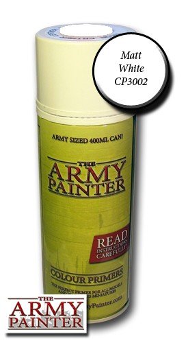Base Primer Spray - Mat Hvid Cp3002 til Miniaturer
