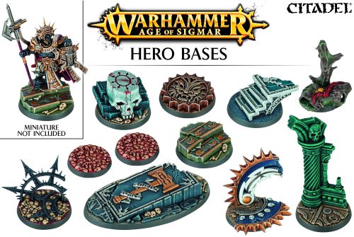 Baser Citadel Warhammer: Age   Sigmar Hero Bases 99120299039