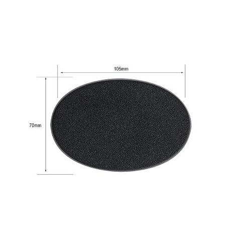 Baser Citadel 105x70mm Oval Base 99079999011