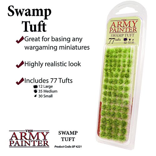 Army Painter Battlefields: Swamp Tuft - Spar over 12%!