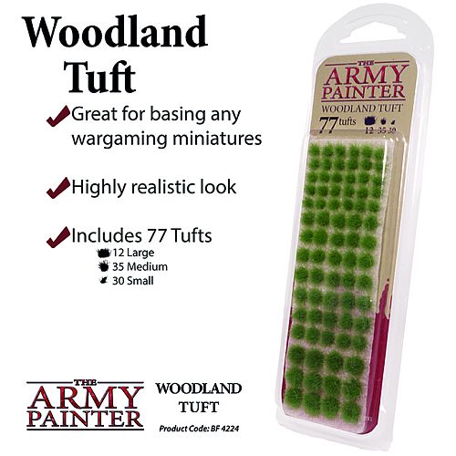 Army Painter Woodland Tuft - Baseringsmateriale på tilbud!