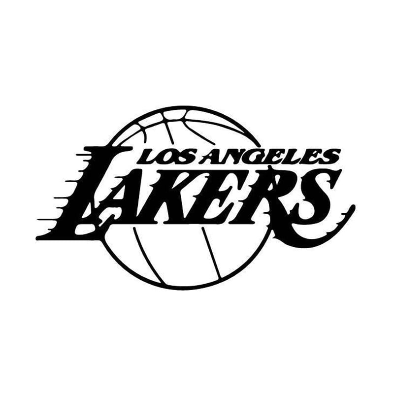Los Angeles Lakers Vægklistermærke til Basketballfans!