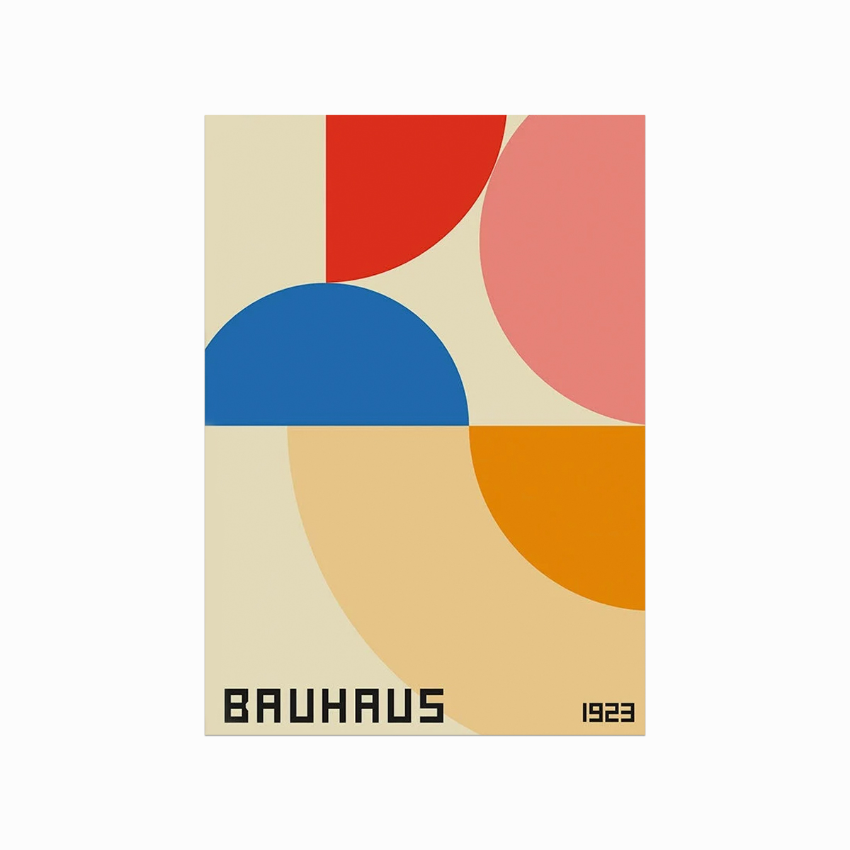 Bauhaus Plakat fra 1923 – Stilfuld vægkunst til hjemmet!