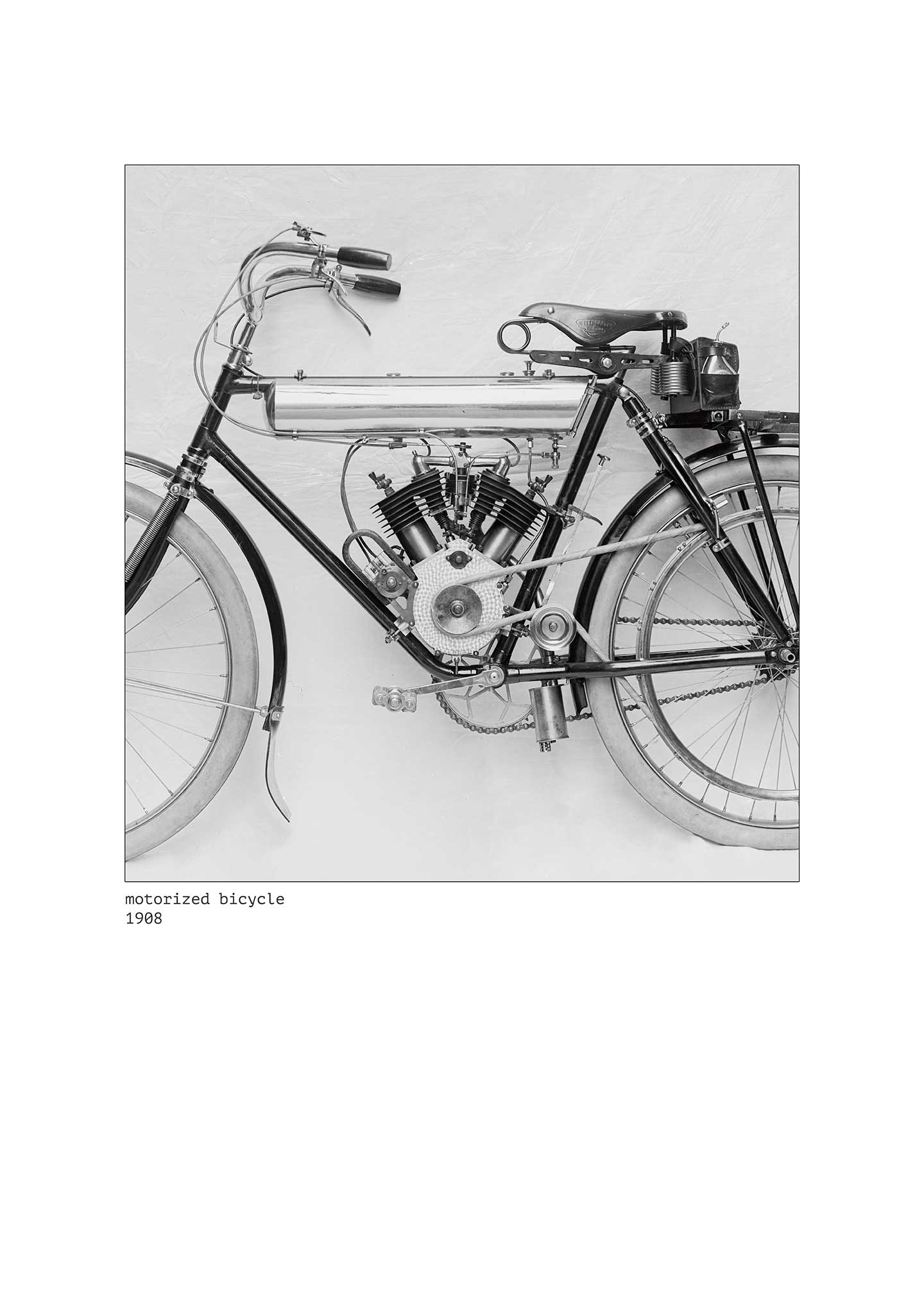Vintage motorcykelplakat – Unik kunst til hjemmet