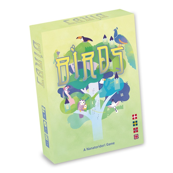 Birds  Nordic   Engelsk  Card Game