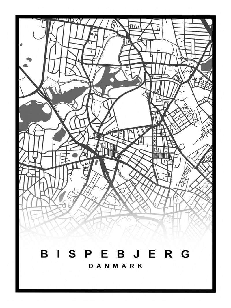 Bispebjerg Plakat – Unik Kunst til Dit Hjem!