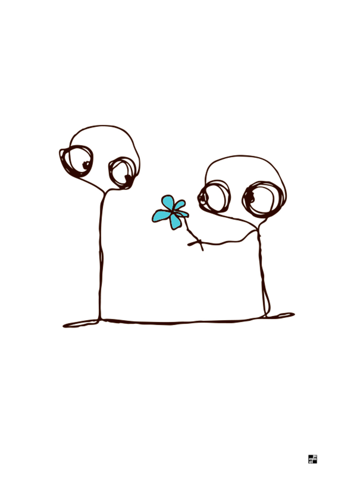 Blomsterillustration fra Jummel Designstudio - Kunsttilbud