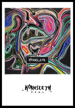 Sort Hornsleth Kunsttryk – G Fine Art Papir 50x70 cm