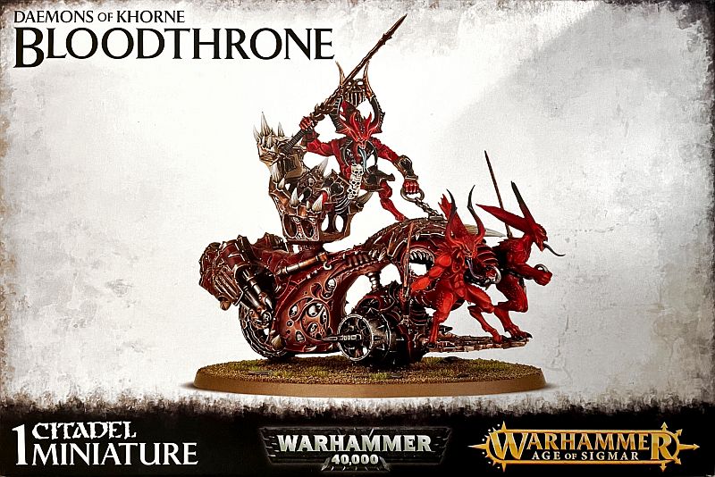 Blades   Khorne Rendmaster  Herald   Khorne   Blood Throne   Skull Cannon 99129915025