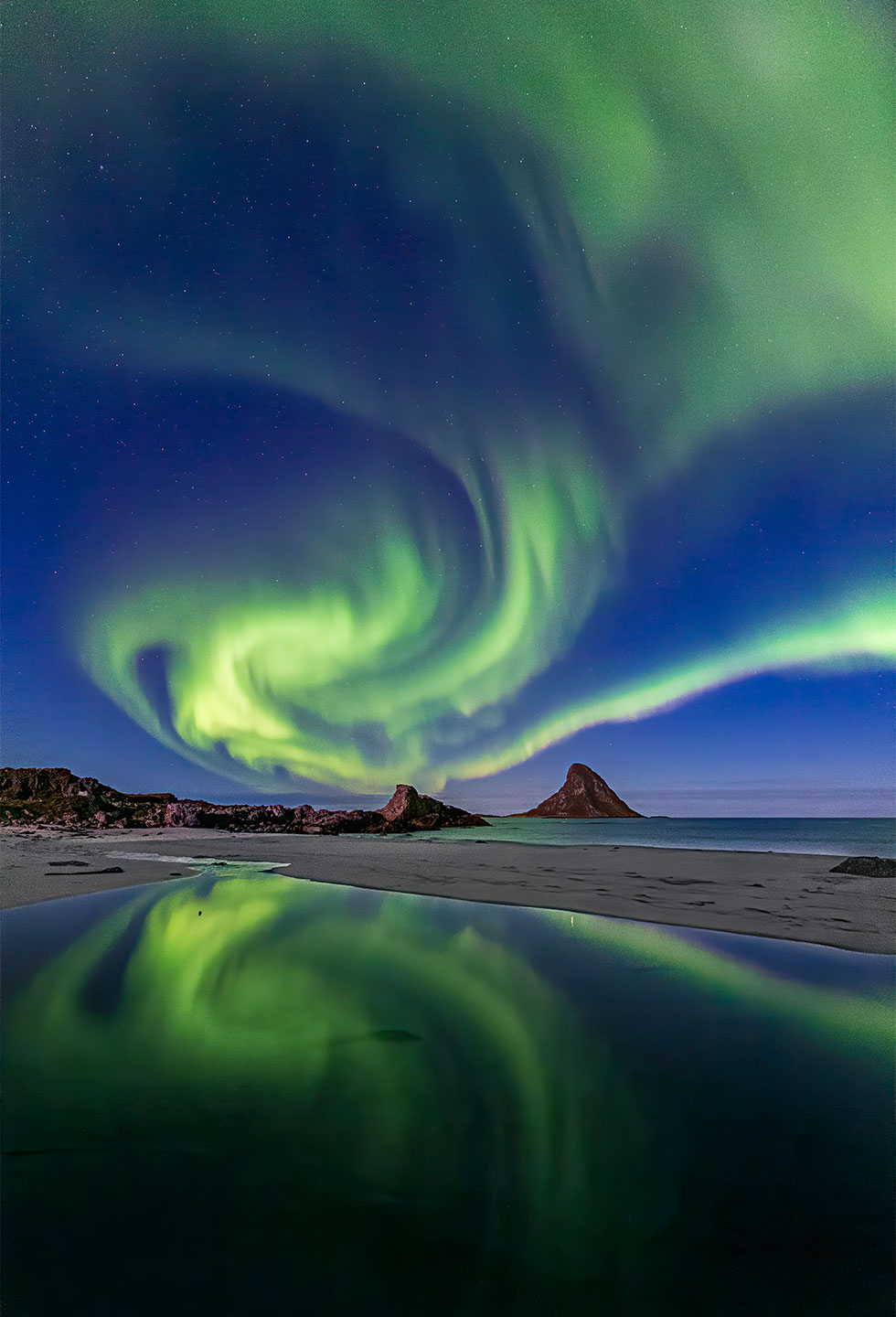 Bleik Island Fotokunst - Naturskønhed af Frank Olsen
