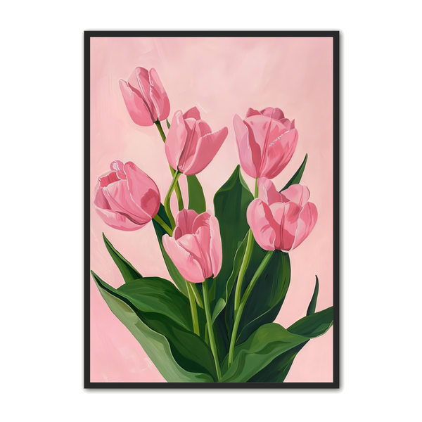Blomsterplakat – Udsalg til hyggelig indretning!