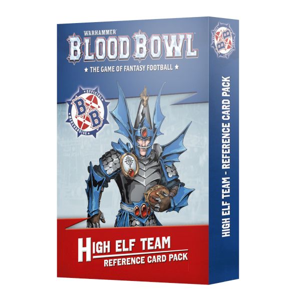 Blood Bowl: Cards High Elf Team Reference Card Pack  2026  60050910002