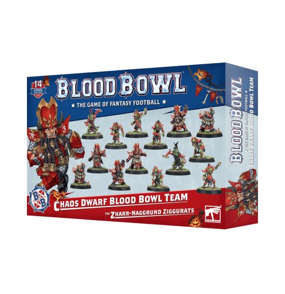 Blood Bowl Team: Chaos Dwarf The Zharr-naggrund Ziggurats 99120911001