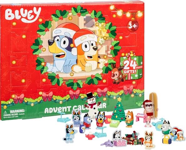Bluey: Holiday Calendar 2025 Adventskalender Julekalender