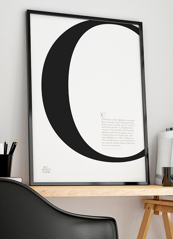 C-plakat - Grafisk Design til Dit Hjem - Det Bedste Hjem