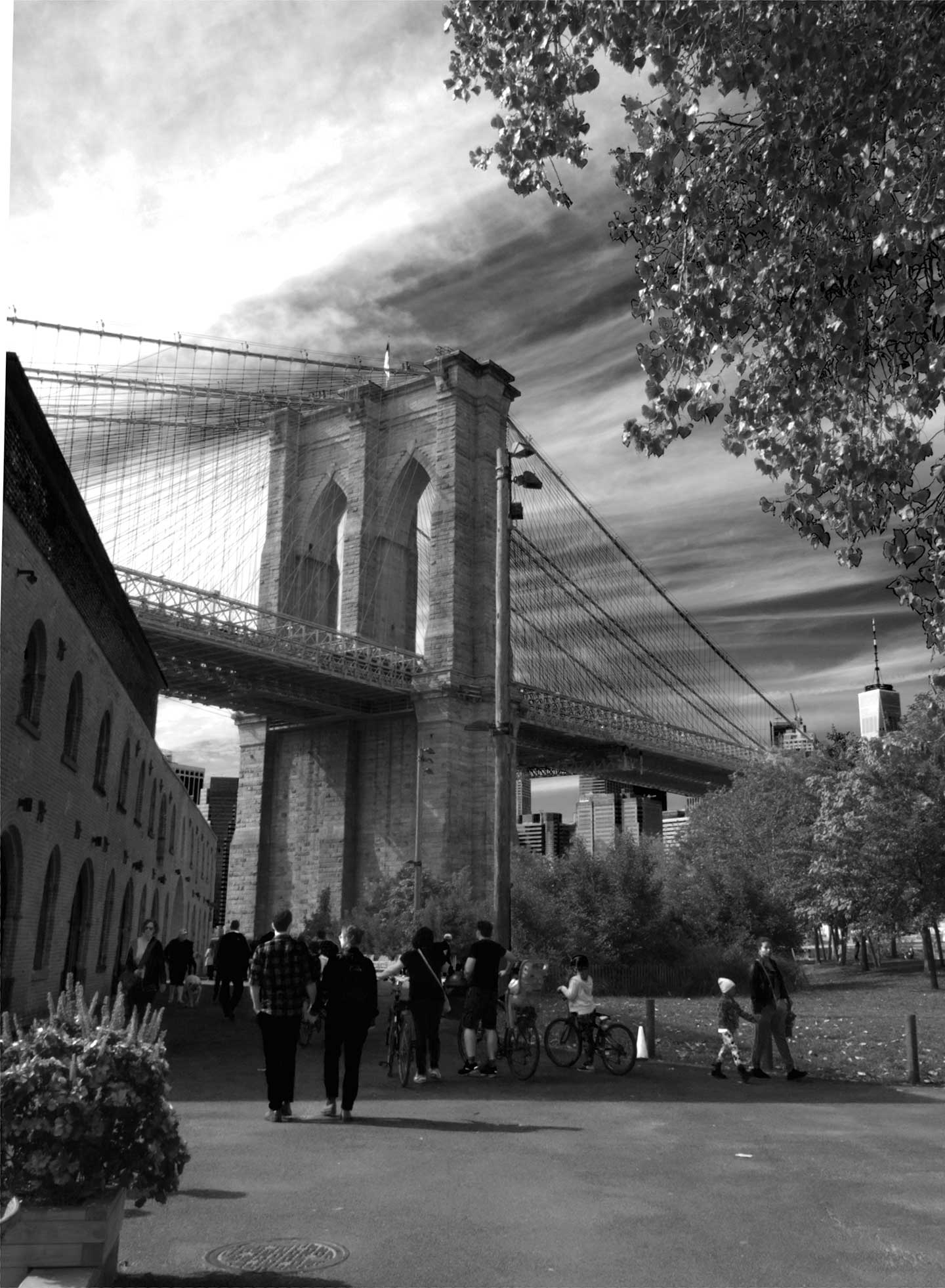 Brooklyn Bridge Plakat - Palle Hasling Jakobsen Kunstværk
