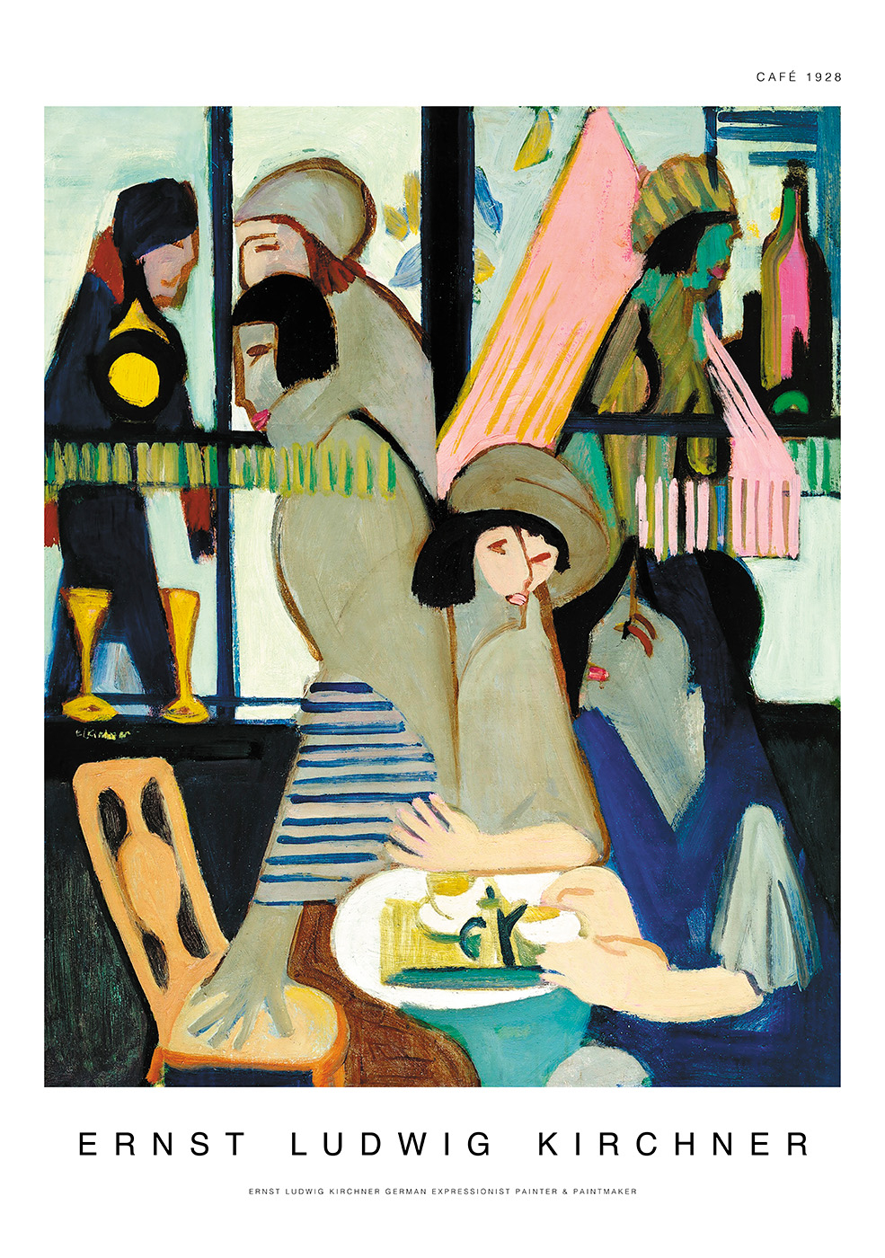 Vintage Café Plakat – Unik Kunst til Dit Hjem