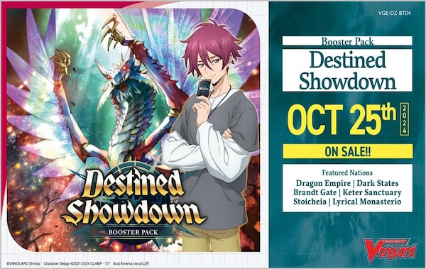 Cardfight Vanguard CCG: Destined Showdown Booster Box 16 Pakker