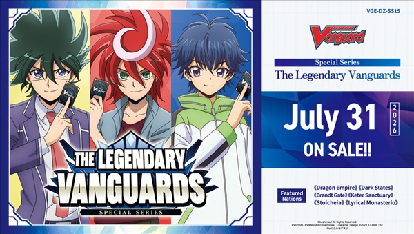 Cardfight  Vanguard Ccg   Special Series 15: The Legendary Vanguards Booster Display  10 Packs