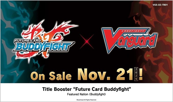 Cardfight  Vanguard Ccg   Title Booster Set 01: Future Card Buddyfight Booster Box  Display  12 Pakker Engelsk