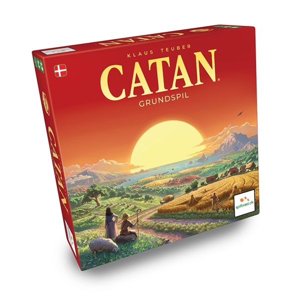Catan Grundspil  Dansk 6th Edition  Opdateret 2017   Settlers