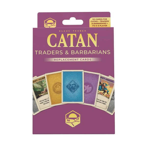 Catan: Traders   Barbarians: Replacement Cards Accessory  6th Edition