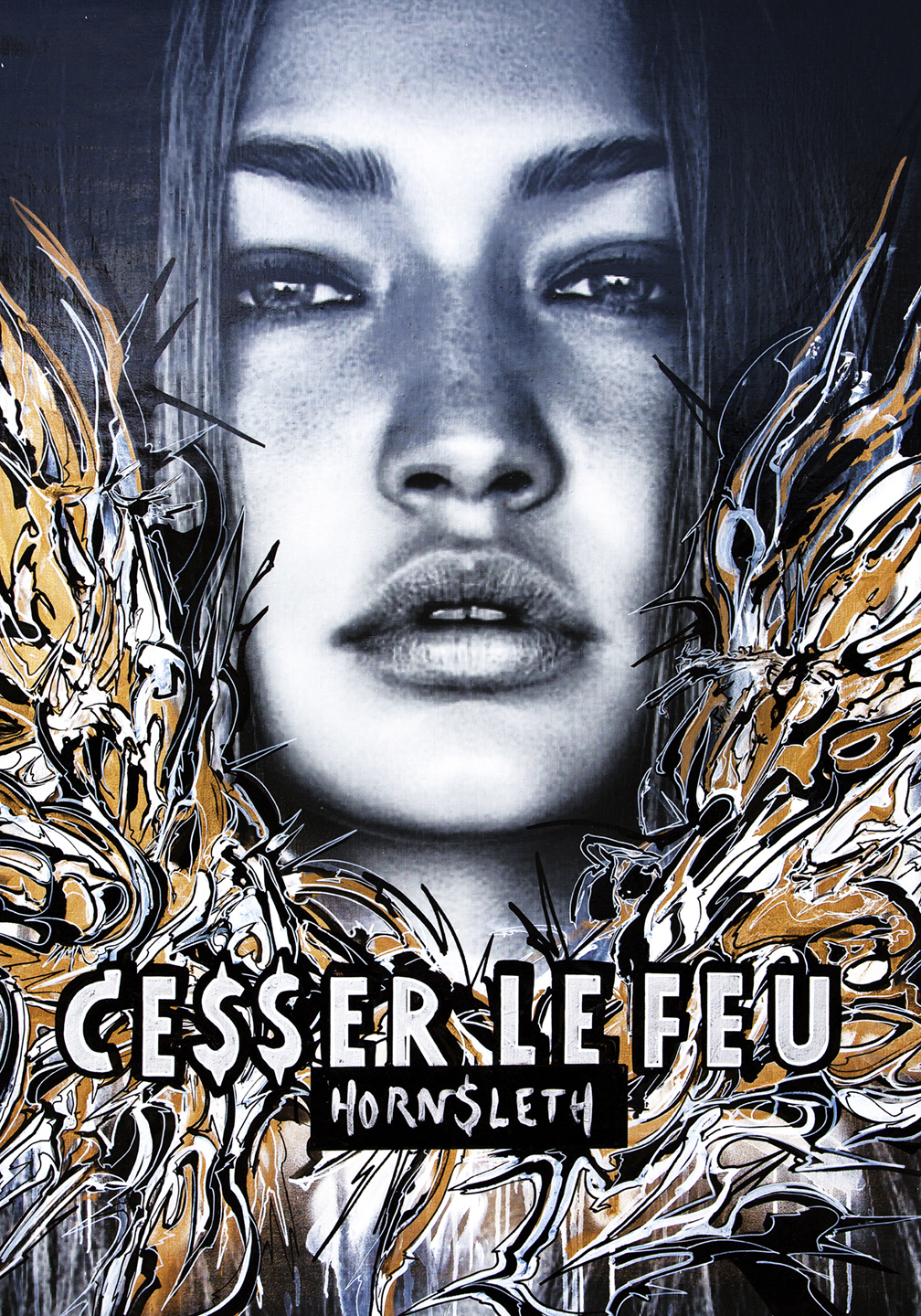 Cesser Le Feu Kunsttryk af Hornsleth – Unik Tilbud!