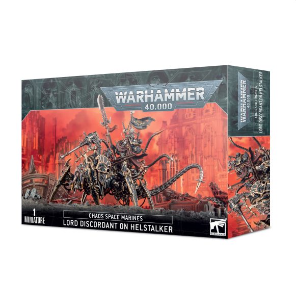 Chaos Space Marines Lord Discordant   Helstalker  Vex Machinator  Arch-lord Discordant  99120102100 99120102174
