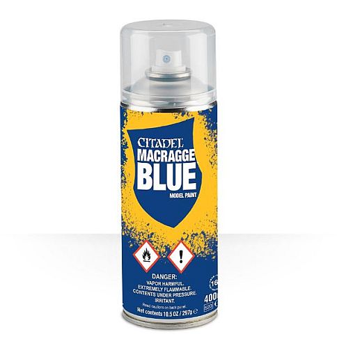 Citadel Primer Spray: Macragge Blue - Hurtig Levering!