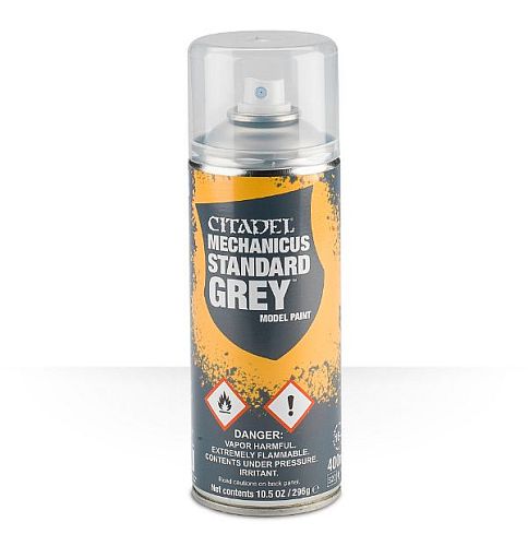 Citadel Primer Spray: Mechanicus Standard Grey - Tilbud!