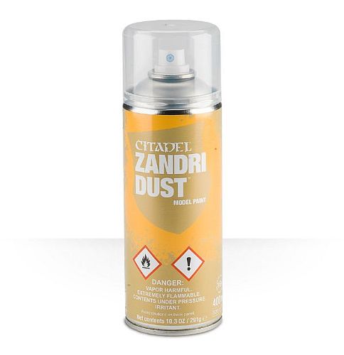 Citadel Primer Spray: Zandri Dust til Miniaturer