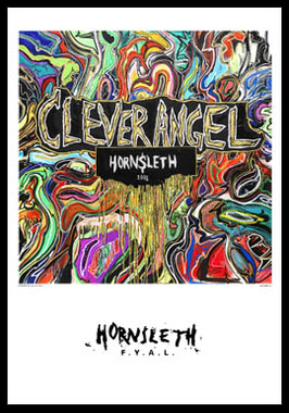 Clever Angel Hornsleth Vægkunst 50x70 cm – Unik Dekoration!