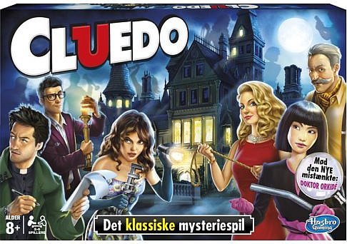 Cluedo: Klassisk Mysteriespil - Opklar Mordet!