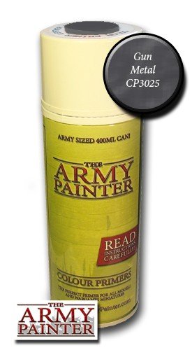 Farveprimer Spray - Gun Metal fra Army Painter