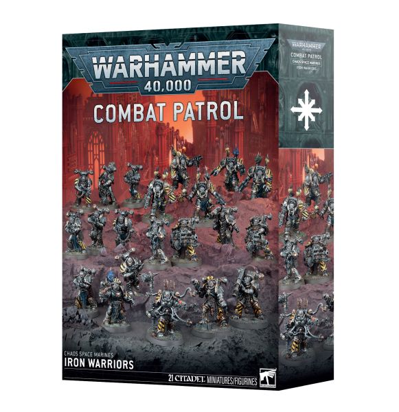Combat Patrol: Chaos Space Marines: Iron Warriors Begynderbox 99120102228