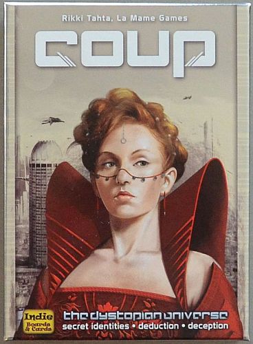 Coup Bluffing Card Game  Dystopian Universe