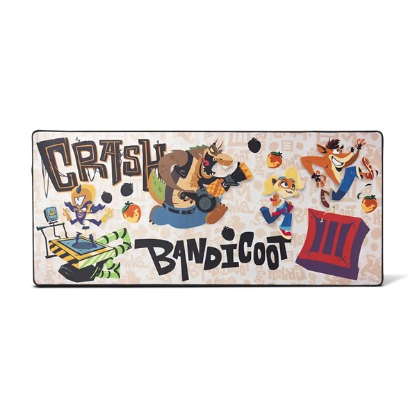 Crash Bandicoot Illustration Musem 195 165 Tte Mousemat