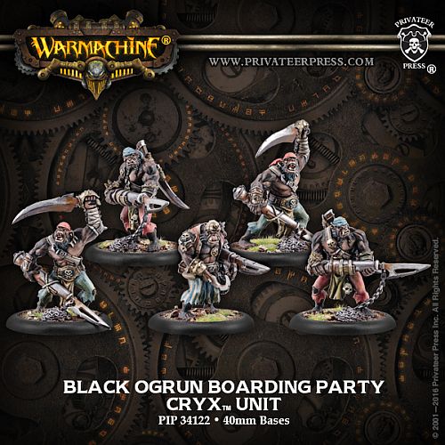 Cryx: Black Orgun Boardingsparti - Enhed Leder Grunts