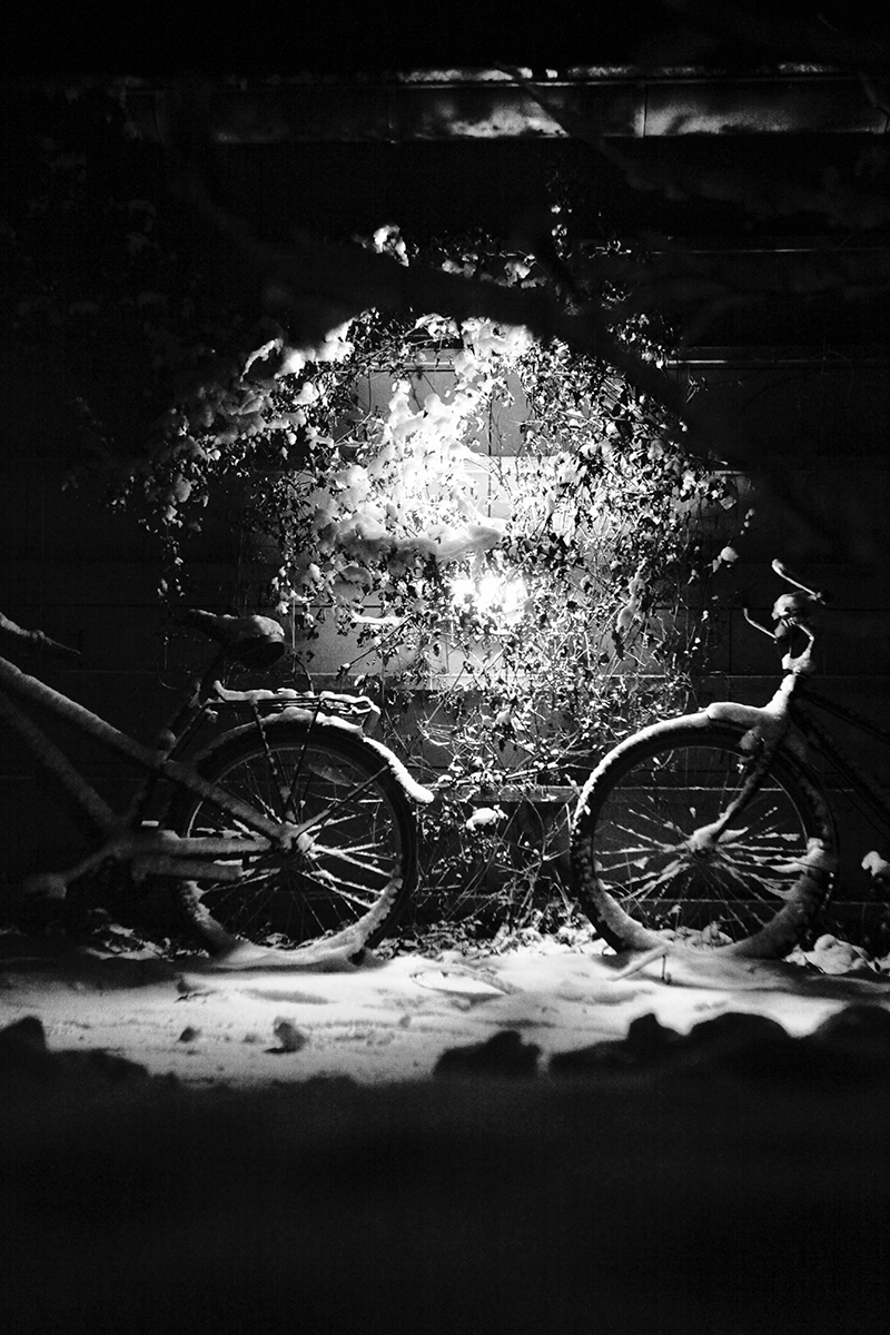 Sort-hvid Fotokunst: Cykler af Preben Stentoft