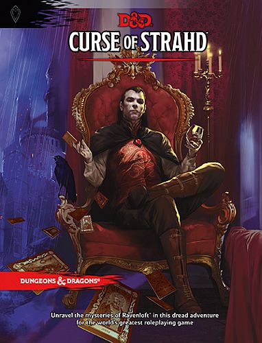 D&D Curse of Strahd: Hardback Ravenloft Eventyr 5e