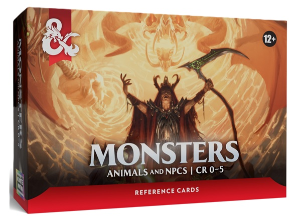 5e Tilbeh 195 184   Reference Cards Deck Monsters: Animals And Npcs  Challenge  -    Trove    Dungeons And Dragons 5th Edition