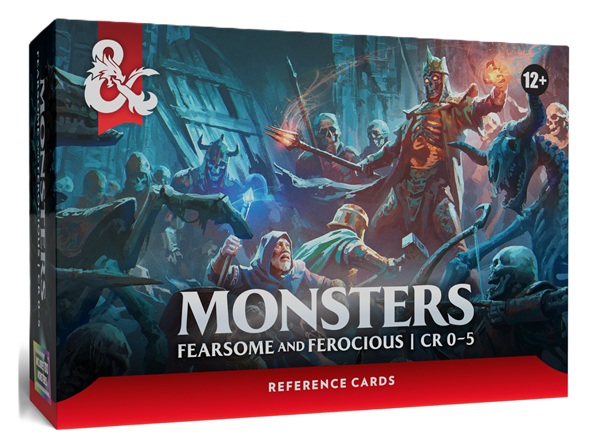 5e Tilbeh 195 184   Reference Cards Deck Monsters: Fearsome And Ferocious  Challenge  -    Trove    Dungeons And Dragons 5th Edition