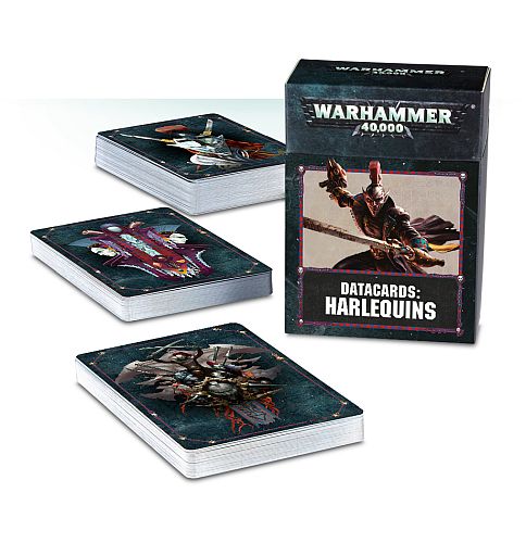 Datakort: Harlequins til Warhammer 40K - Udsalg!