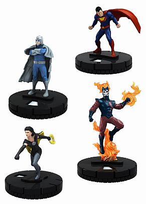 DC Comics Heroclix: Justice League Trinity War - Figurer